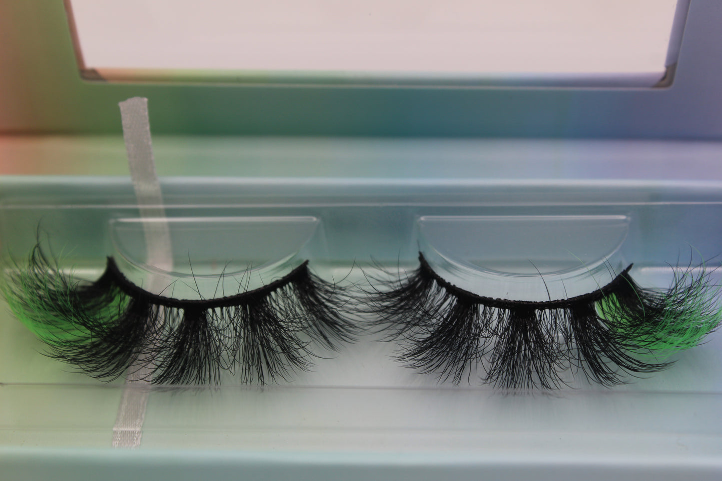 The Grinch - Black and Green 20mm Strip Lashes