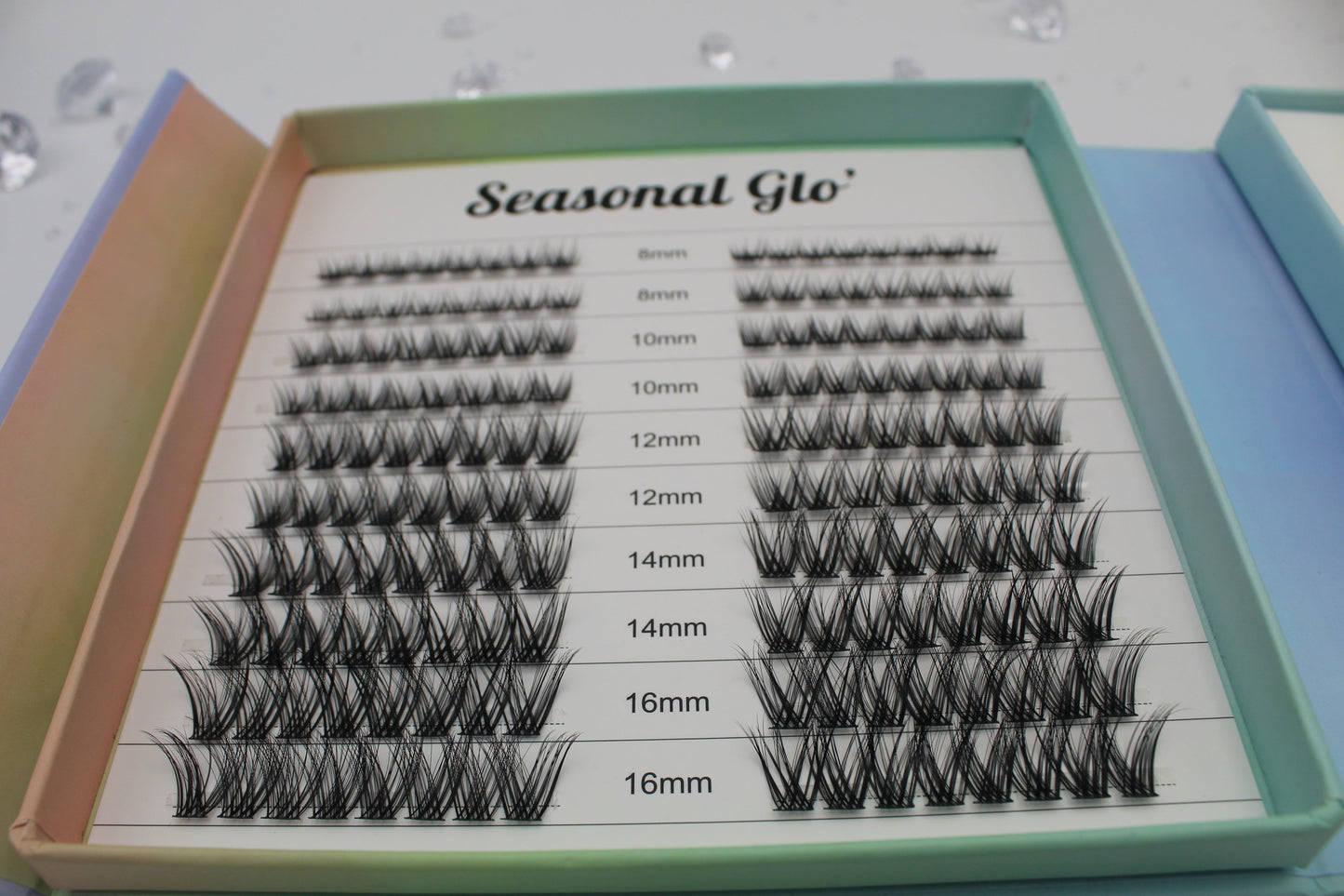 Soft Serenity - Premium DIY Cluster Lash Kit 8mm-16mm