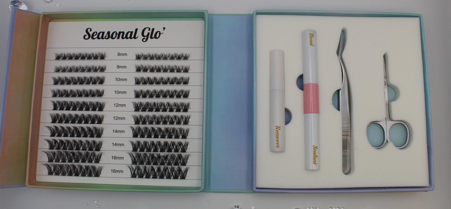 Soft Serenity - Premium DIY Cluster Lash Kit 8mm-16mm