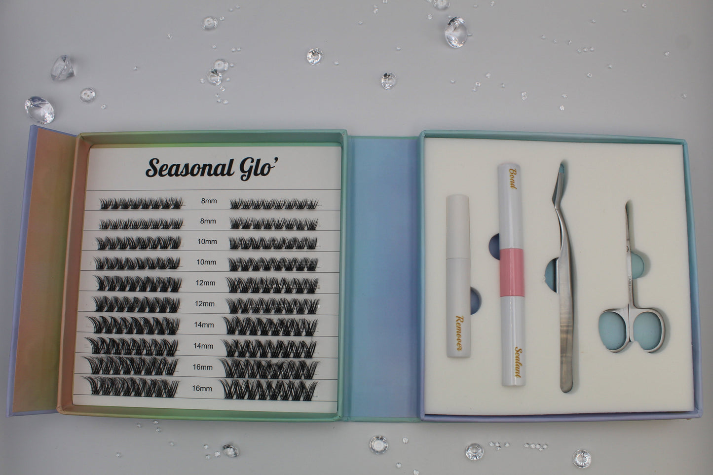 Soft Serenity - Premium DIY Cluster Lash Kit 8mm-16mm