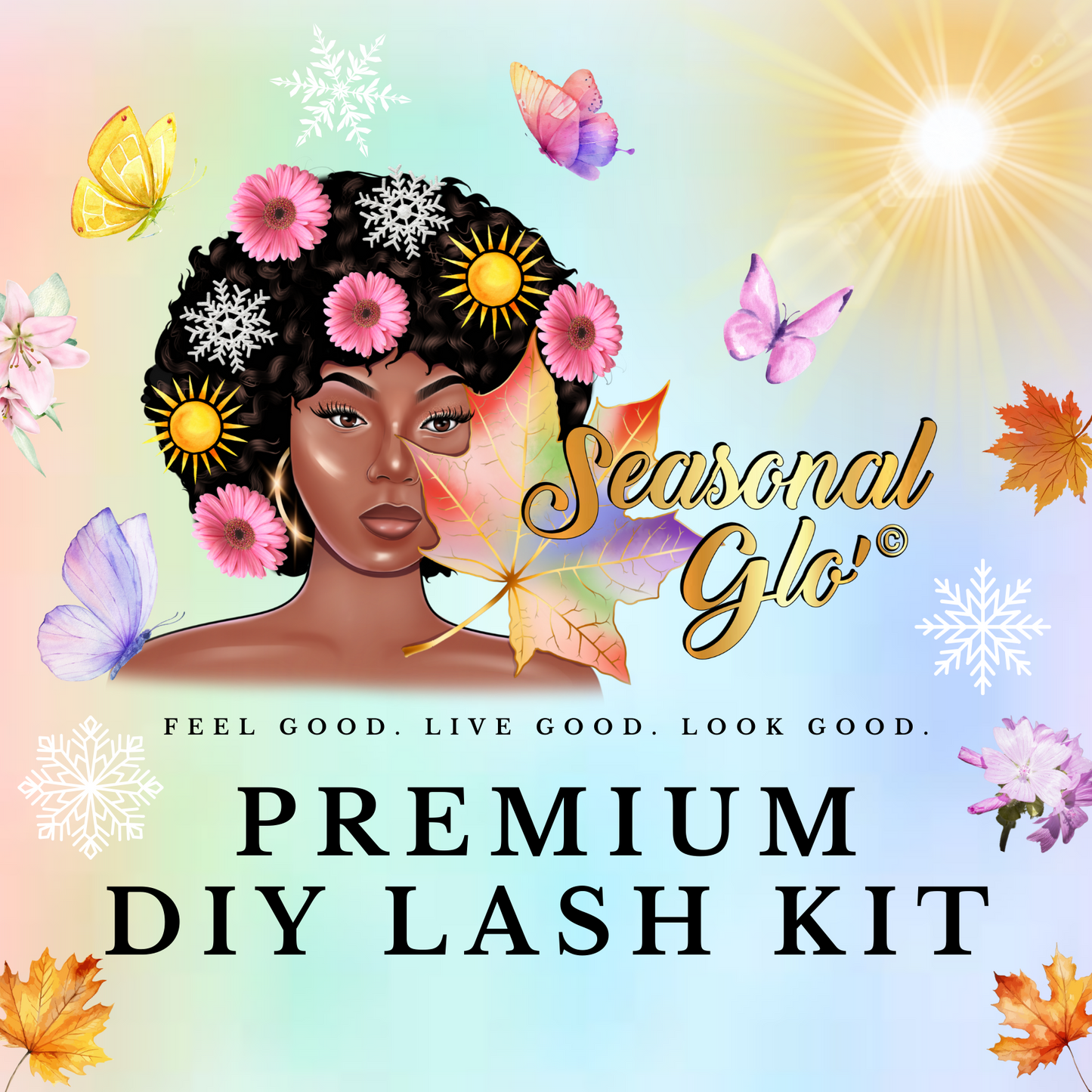 Vivid Volume - Premium DIY Cluster Lash Kit 8mm-16mm